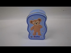 Contenedor de estaño metálico personalizado personalizado para embalajes de almacenamiento de estaño personalizados